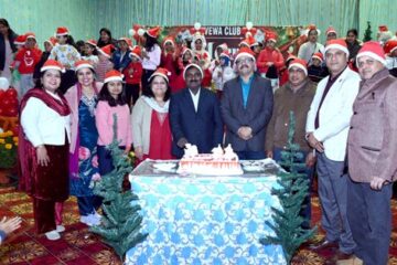 एनटीपीसी विंध्याचल वीवा क्लब में हर्षोल्लास एवं उत्साह के साथ मनाया गया क्रिसमस उत्सव