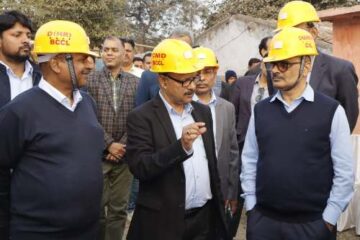 कोल इंडिया चेयरमैन बी. साईराम ने केंदुआडीह गैस प्रभावित क्षेत्र का दौरा किया