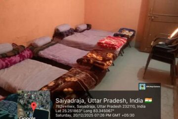 चंदौली में जिला प्रशासन द्वारा शीतलहर,ठंड के दृष्टिगत किये जा रहे राहत कार्य