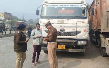 यातायात नियम तोड़ने वालों पर सख्ती, हाईवे पर चला विशेष अभियान