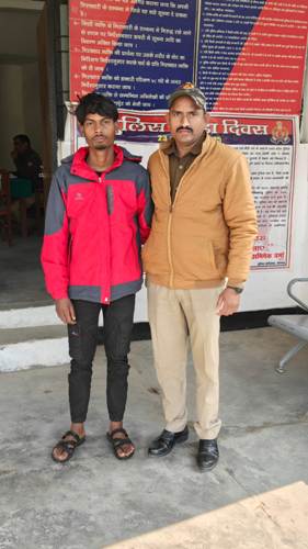 70 लीटर चोरी का डीज़ल और बोलेरो टैंकर सहित आरोपी गिरफ्तार