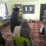 नेत्र परीक्षण शिविर में 154 लोगों की गयी निःशुल्क जांच