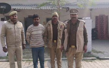 नाबालिग से दुष्कर्म के आरोपी को पुलिस ने किया गिरफ्तार