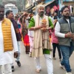 दुद्धी में कलश यात्रा भव्य रूप से संपन्न, हिंदू सम्मेलन की तैयारी जोरों पर