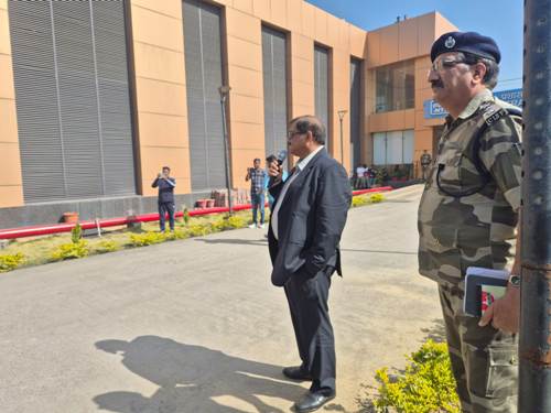 एनटीपीसी तलईपल्ली में सीआईएसएफ द्वारा एंटी-रायट मॉक ड्रिल का आयोजन