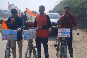 न जंगल रोके, न पहाड़ थकाएं…साइकिल पर 3000 किमी की अध्यात्मिक धर्मयात्रा, द्वारकाधीश की ओर बढ़ते तीन युवा