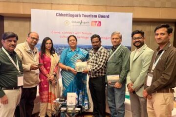 छत्तीसगढ़ पर्यटन का शानदार प्रचार ट्रैवल ट्रेड जर्नल पुणे 2026 में, ट्रैवल एजेंट्स ने दिखाई गहरी रुचि