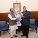 उप मुख्यमंत्री अरुण साव की नई दिल्ली में केन्द्रीय सड़क परिवहन एवं राजमार्ग मंत्री नितिन गडकरी से मुलाकात