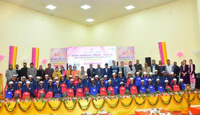 मेजा ऊर्जा निगम द्वारा बालिका सशक्तिकरण अभियान के शीतकालीन सत्र के उद्घाटन समारोह का आयोजन