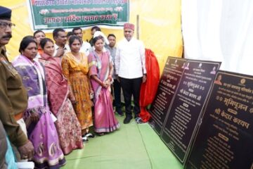 वन मंत्री ने पुसपाल में 11 करोड़ 18 लाख रूपए के विकास कार्यों की दी सौगात,10 कार्यों का किया भूमिपूजन