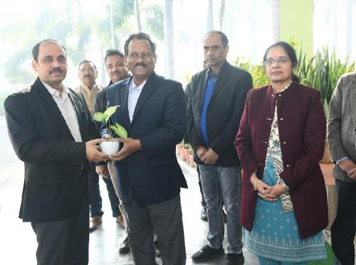 दिवाकर कौशिक रिजनल एक्जीक्यूटिव उत्तरी क्षेत्र और सीईओ एनएसपीसीएल ने एनटीपीसी फरीदाबाद का दौरा किया 