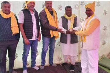 सोनभद्र के एडवोकेट संतोष कुमार को मिली गोंगपा उत्तर प्रदेश युवा मोर्चा अध्यक्ष की जिम्मेदारी