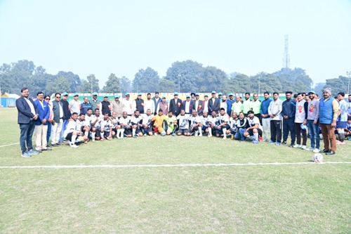 एनसीएल जयंत परियोजना में अंतरक्षेत्रीय फुटबॉल प्रतियोगिता 2025-26 का हुआ शुभारंभ