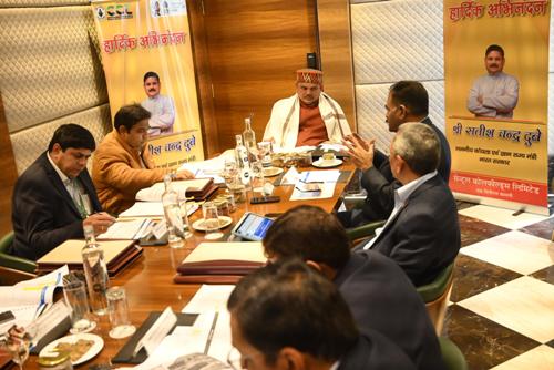 कोयला एवं खान राज्य मंत्री सतीश चंद्र दुबे की अध्यक्षता में सीसीएल की उच्चस्तरीय समीक्षा बैठक संपन्न