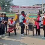 सड़क सुरक्षा : नुक्कड़ नाटक के माध्यम से लोगों को जागरूक कर रहा परिवहन विभाग 