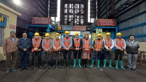 झारखण्ड राज्य परिभ्रमण कार्यक्रम के अंतर्गत ट्रेनी आईएएस अधिकारियों ने बीसीसीएल खनन क्षेत्रों का किया भ्रमण