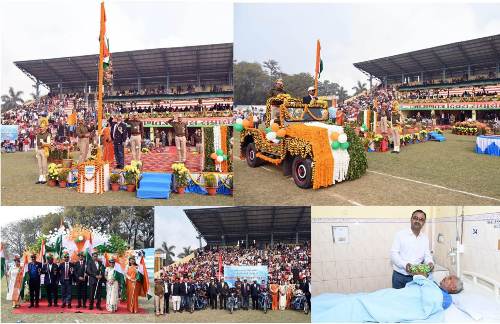 एनटीपीसी विंध्याचल ने गर्व, एकता और संकल्प के साथ मनाया 77 वाँ गणतंत्र दिवस