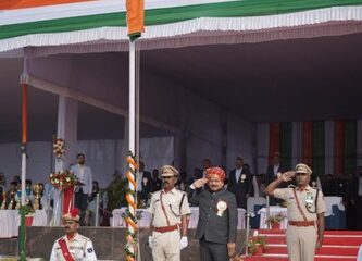 एसईसीएल मुख्यालय में हर्षोल्लास के साथ मनाया गया 77वां गणतंत्र दिवस