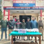 पन्नूगंज में देशी शराब व बीयर दुकान में चोरी का खुलासा, तीन शातिर अभियुक्त गिरफ्तार