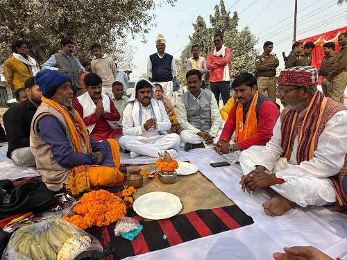 4.93 करोड़ से डाला-ओबरा सड़क का होगा कायाकल्प, राज्य मंत्री ने किया भूमि पूजन