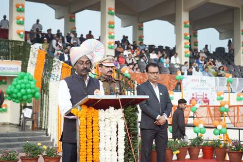 एनटीपीसी गाडरवारा में 77वें गणतंत्र दिवस का भव्य एवं उत्साहपूर्ण आयोजन किया गया