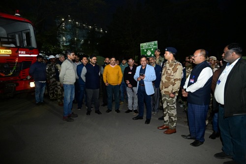 एनटीपीसी टांडा में ब्लैक आउट मॉक ड्रिल का सफल आयोजन