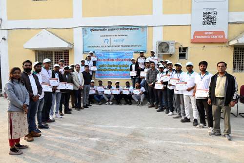 एनटीपीसी विंध्याचल में इलेक्ट्रिक मोटर रिवाइंडिंग प्रशिक्षण का सफल समापन