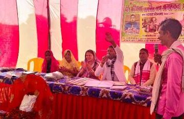 मेदिनी आवासीय विद्यालय की रखी नींव