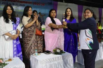 टीम चैम्पियनशिप का खिताब क्षेत्रीय संस्थान-5, बिलासपुर को प्राप्त