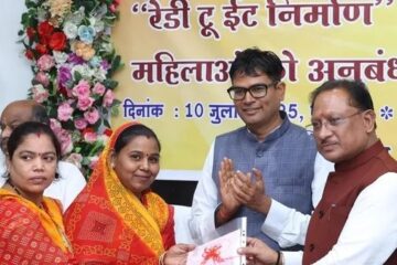 महिला सशक्तिकरण और कुपोषण मुक्ति के लिए 6 जिले के 42 स्व-सहायता समूह को रेडी-टू-ईट निर्माण एवं वितरण का कार्य