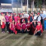 दिशिता महिला मंडल रेनुसागर की टीम ने 15 रन से जीतकर ट्राफी अपने नाम की