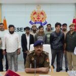 न्यूड फोटो वायरल करने की धमकी देकर ठगी करने वाला अंतरजनपदीय साइबर गिरोह गिरफ्तार