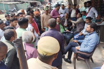 उच्च न्यायालय के आदेश पर मलीन बस्ती में सर्वे, मकानों को किया जा रहा चिन्हित