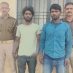 चोपन पुलिस ने दो वारंटी अभियुक्तों को किया गिरफ्तार