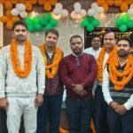 विनय कुमार गुप्ता ने लगाई हैट्रिक,तीसरी बार लेखपाल संघ अध्यक्ष  निर्वाचित