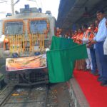 850 श्रद्धालुओं का जत्था अयोध्या धाम एवं काशी विश्वनाथ के दर्शन के लिए अयोध्या रवाना