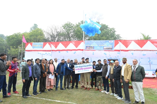 एनटीपीसी में दो दिवसीय ग्रामीण खेलकूद प्रतियोगिताओं का शुभारम्भ