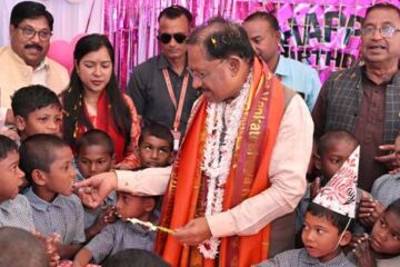 बच्चों के चेहरों की मुस्कान बना मुख्यमंत्री श्री साय के जन्मदिन का सबसे बड़ा उपहार