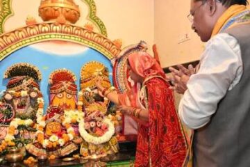 62वें जन्मदिवस पर मुख्यमंत्री विष्णुदेव साय ने श्री जगन्नाथ मंदिर में पूजा-अर्चना कर प्रदेशवासियों के सुख-समृद्धि की कामना की