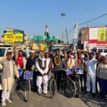 बनारस के ग्रामीण क्षेत्रों से गुज़र रही गांधीवादी युवाओं की ‘मनरेगा बचाओ यात्रा’ पहुँची पुआरिकला बाबतपुर