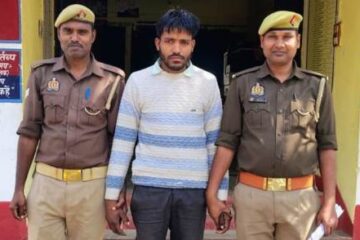 पुलिस ने जिला बदर व टॉप-टेन अपराधी को किया गिरफ्तार