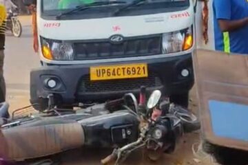 भट्ठी मोड़ पर फिर हादसा, दो तिहाड़ी मजदूर गंभीर हालत में रेफर