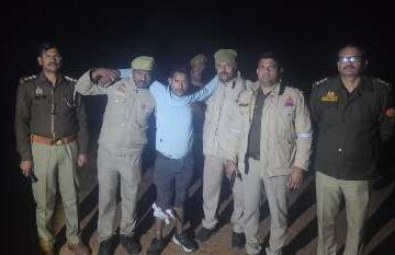 जुगनी जंगल में पुलिस गौ तस्कर मुठभेड़, एक घायल गिरफ्तार, एक फरार