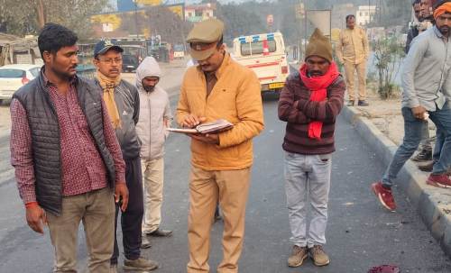 सड़क हादसे में होमगार्ड की मौत, अज्ञात वाहन ने कुचला