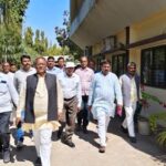 किसानों का 32 सदस्यीय दल मूंगफली शोध संस्थान जूनागढ़ से अध्ययन पश्चात् वापस लौटा 