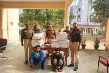 मांची में 140 लीटर अवैध अंग्रेजी शराब के साथ दो गिरफ्तार