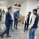 जिलाधिकारी ने निर्माणाधीन रोपवे परियोजना का किया औचक निरीक्षण