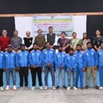 एनटीपीसी बाढ़ में राष्ट्रीय स्तर हेतु चयनित दिव्यांग क्रिकेट खिलाड़ियों का सम्मान