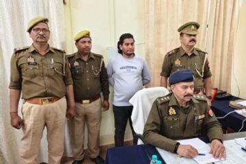 जिला बदर अवधि में घूम रहे टॉप-टेन अपराधी को किया गिरफ्तार