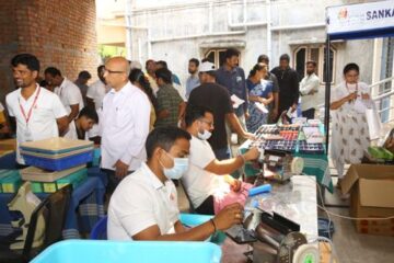 एनटीपीसी सिम्हाद्री ने नैगमिक सामाजिक उत्तरदायित्व के तहत मेगा आई स्क्रीनिंग कैंप लगाया